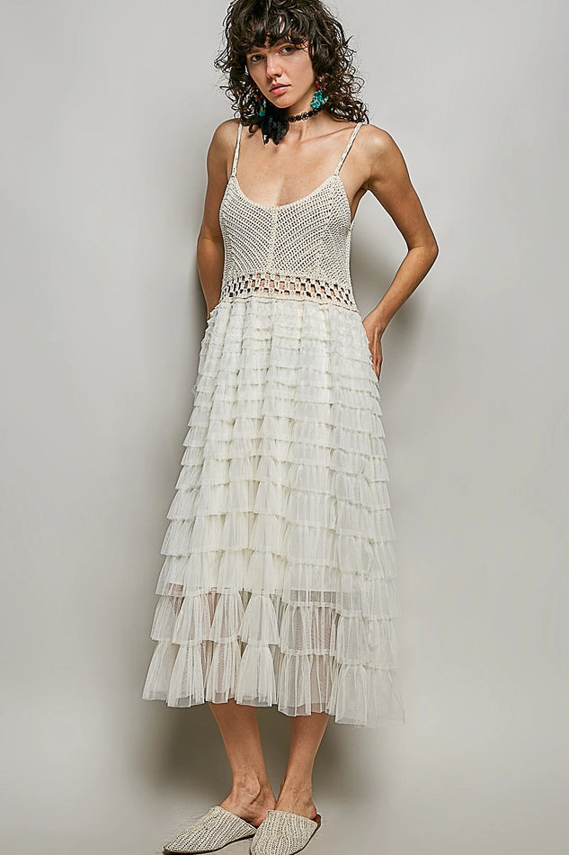 Willow Crochet And Lace Dress