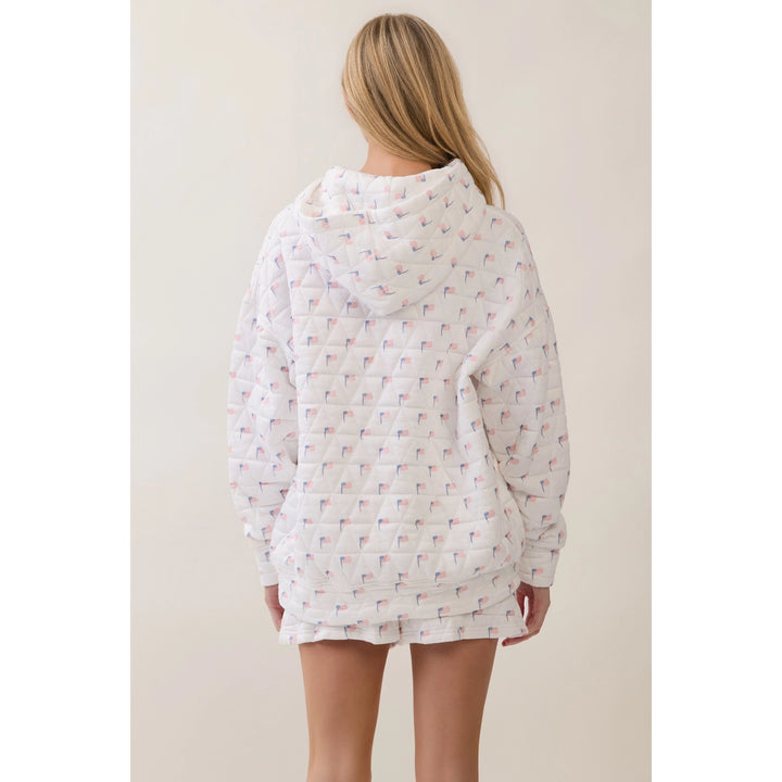 Sharron Quilted Hoodie