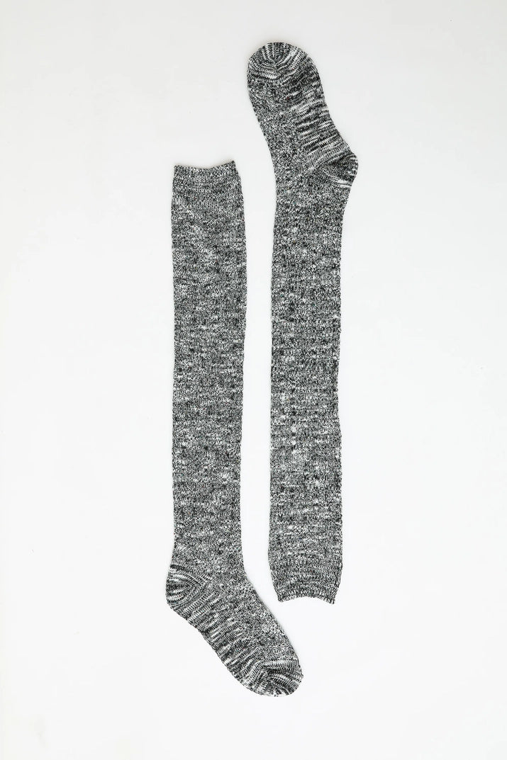 Kelsey Speckle Knit Boot Socks