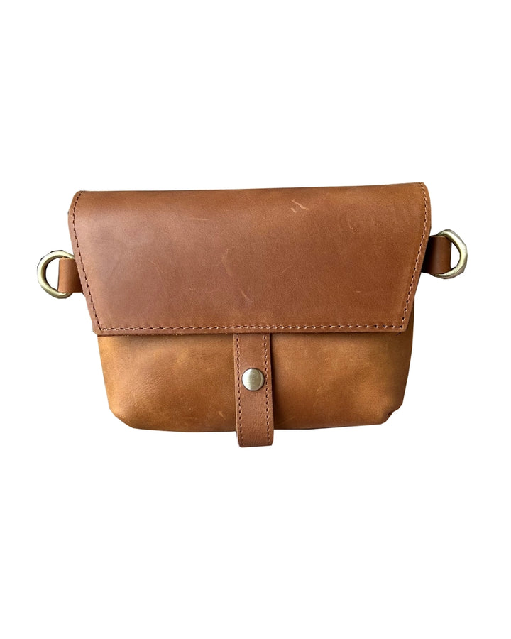 Daria Crazy Horse Genuine Leather Crossbody