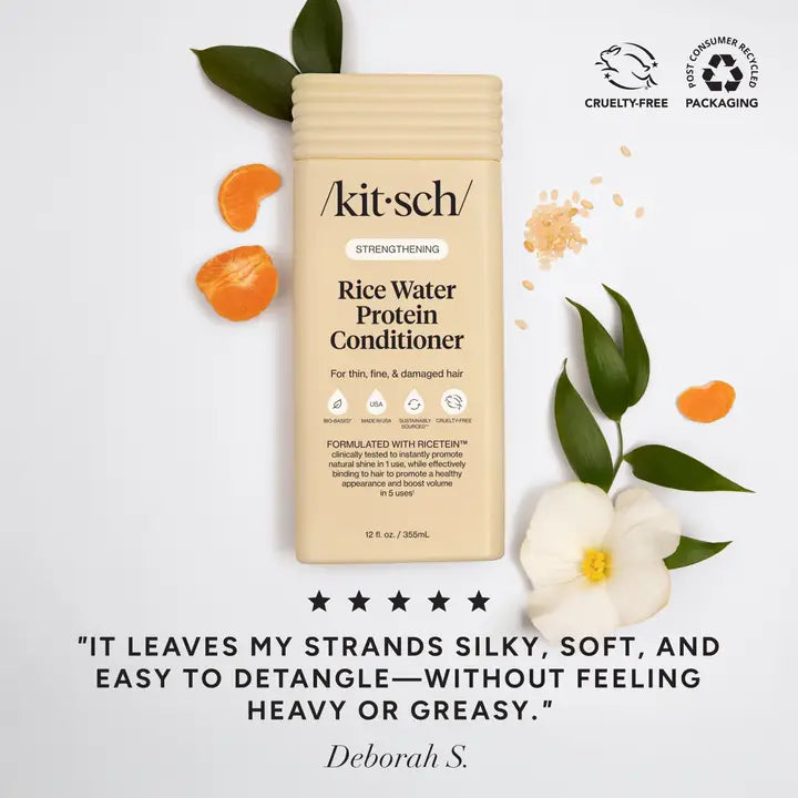 Kitsch Rice Water Protein Strengthening Conditioner