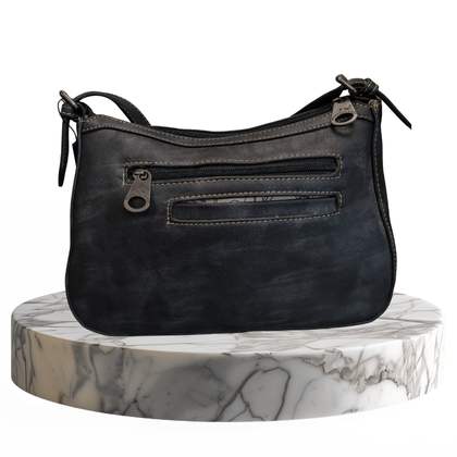 Blythe Studded Fringe Hobo