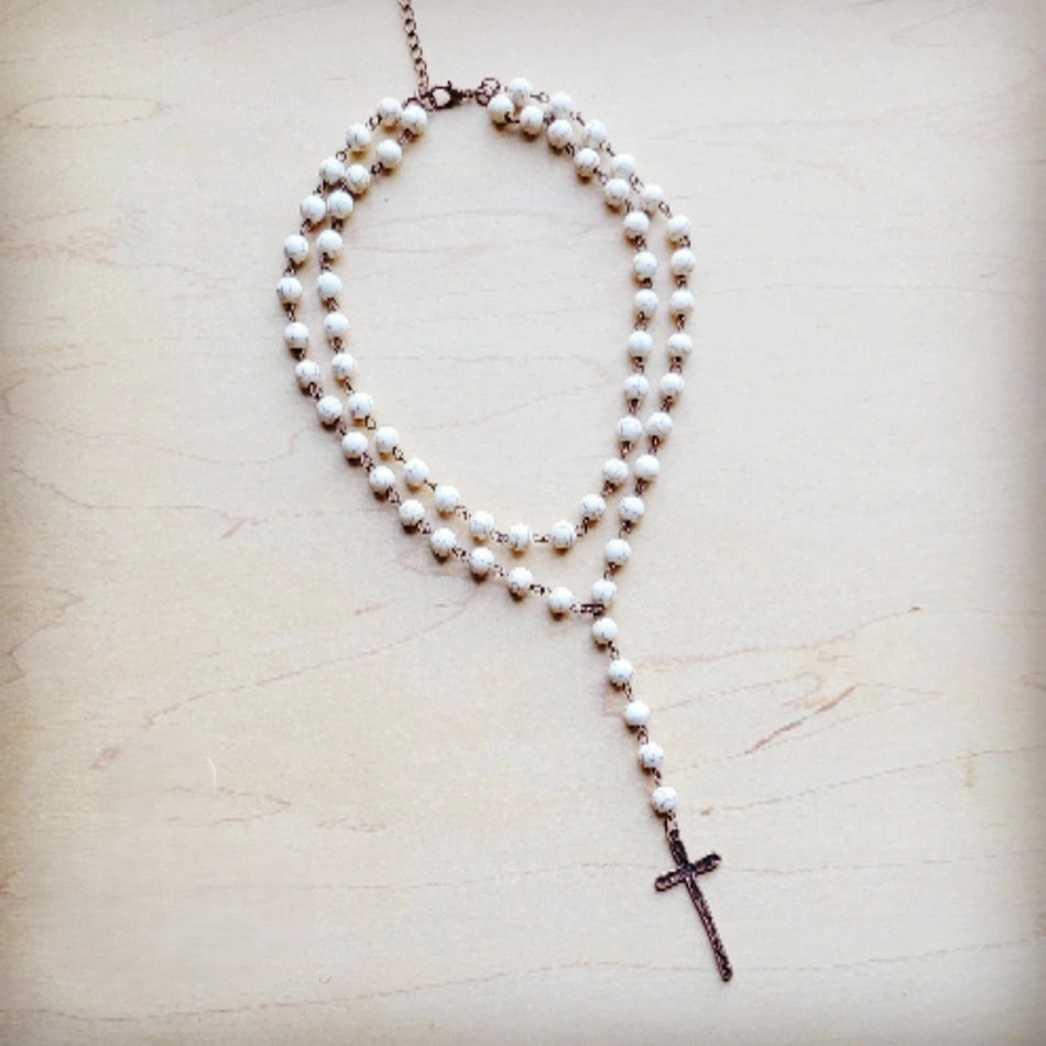 Clara Beth Cross Necklace