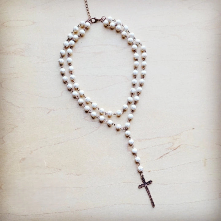 Clara Beth Cross Necklace