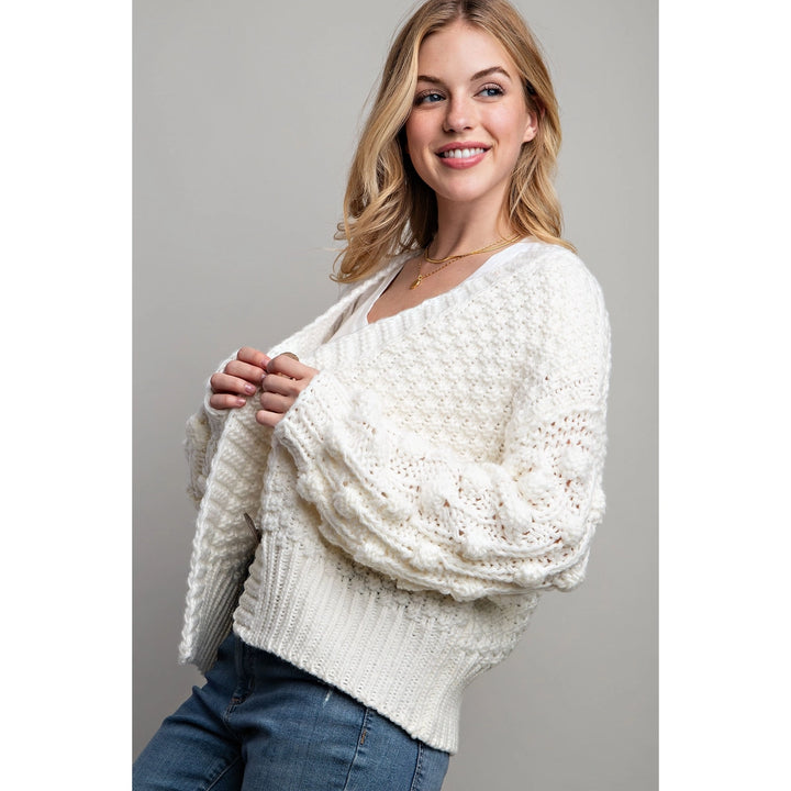 Winifred Chunky Knit Button Cardigan
