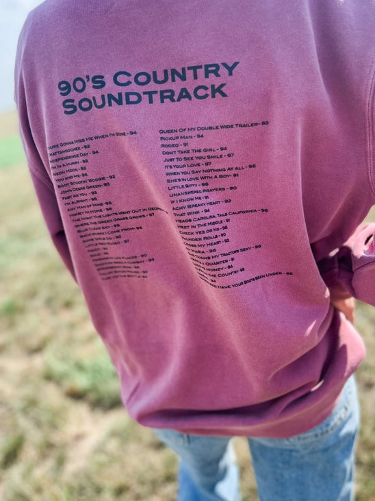 Reba 90s Country Soundtrack Crewneck