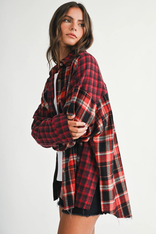 Tiffany Patchwork Plaid Flannel