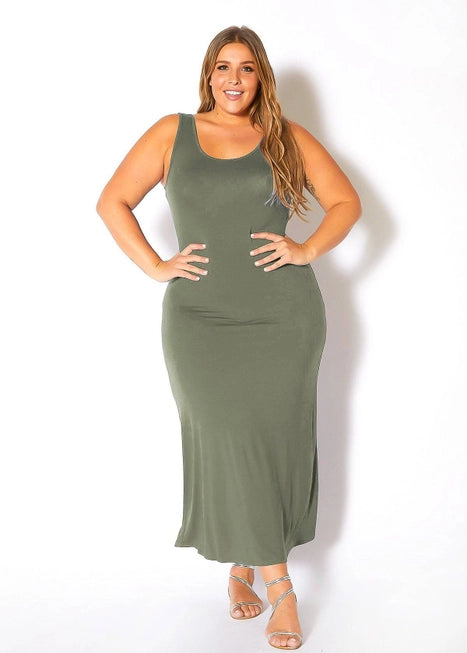 Harlyn Sleeveless Maxi Dress - Extended Sizes