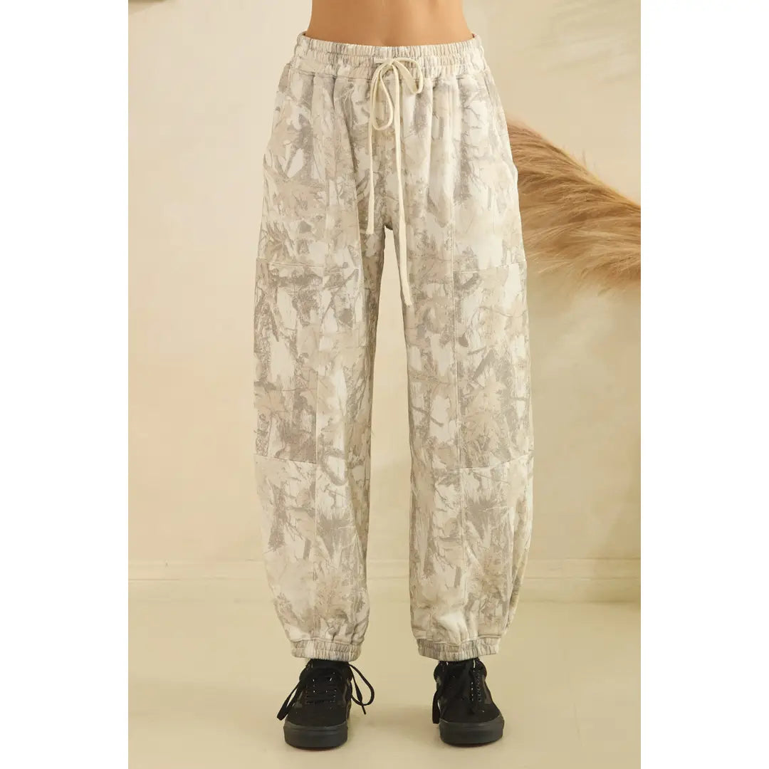 Tammy Printed French Terry Joggers