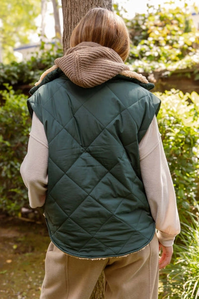 Junia Quilted Puffer Vest