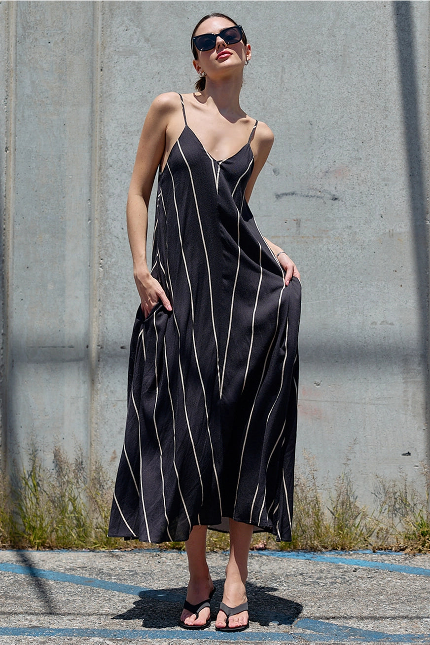 Brianna Stripe Vacation Dress