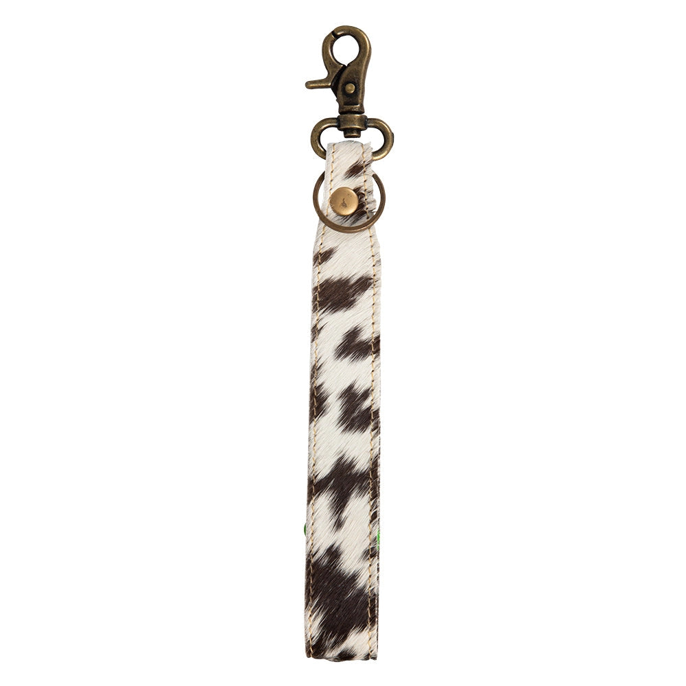 Brooke Cowhide Keychains