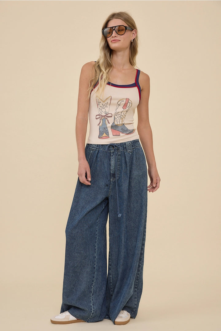Hollis Relaxed Denim Pants