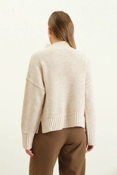 Bea Mock Neck Sweater