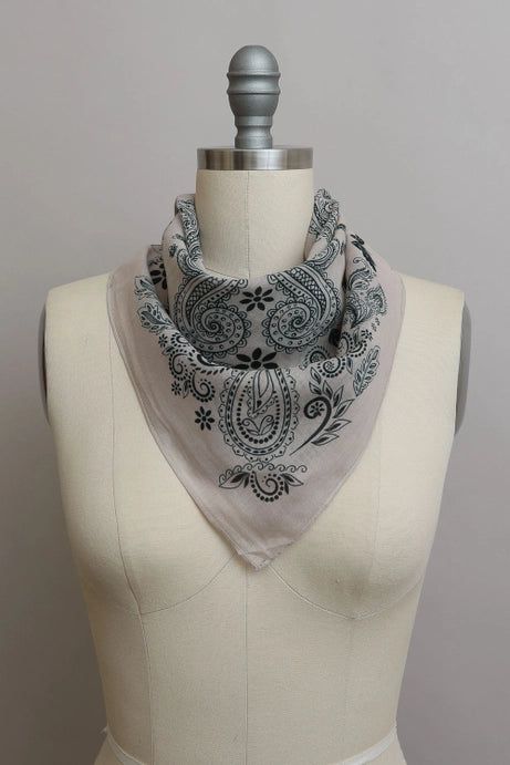 Ezra Vintage Pattern Bandana