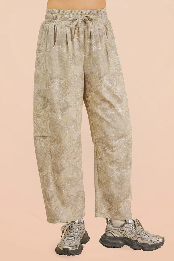 Tiffany Camo Barrel Pants