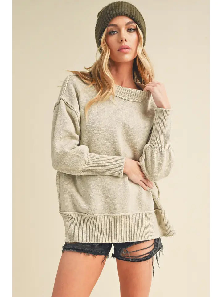 Selena Slouchy Knit Sweater