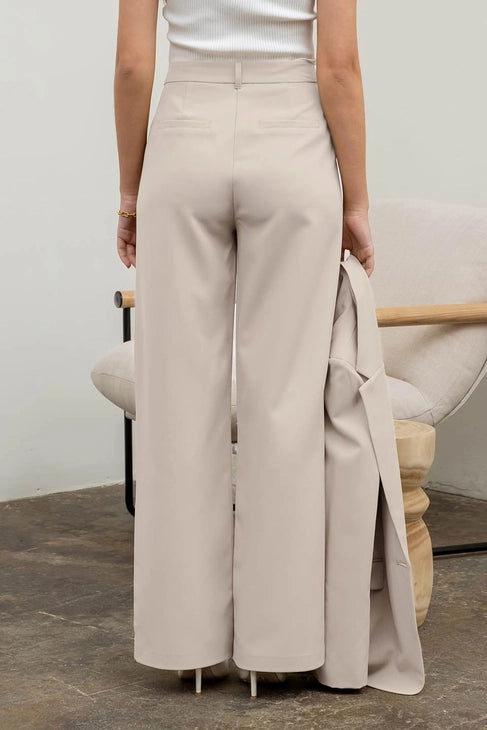 Sydney High Waisted Wide Leg Pants