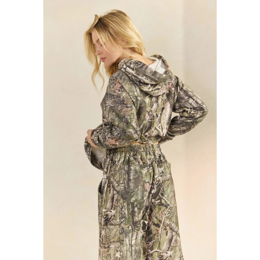 Tamra Camo French Terry Hoodie
