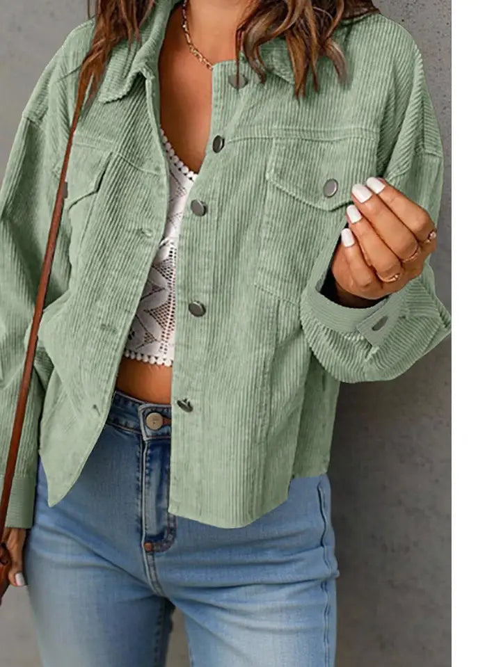 Colleen Corduroy Shirt Jacket