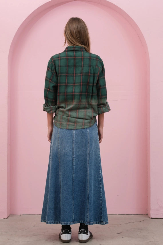 Blaire Plaid Button Up