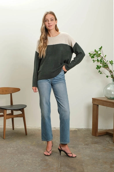 Judie Contrast Sweater