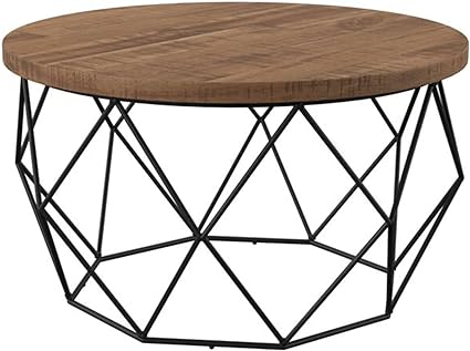 Modern Wrought Iron Coffee Table