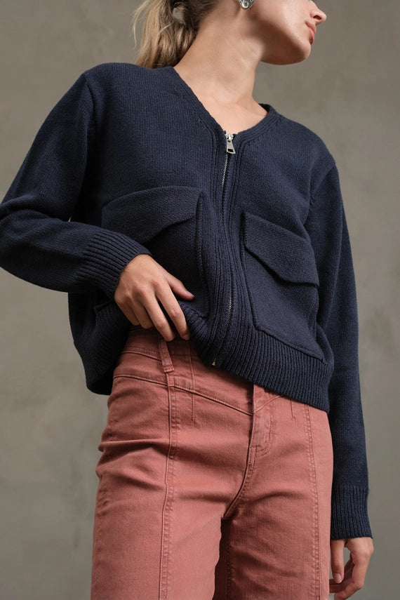 Ashley Vintage Seam Wide Denim