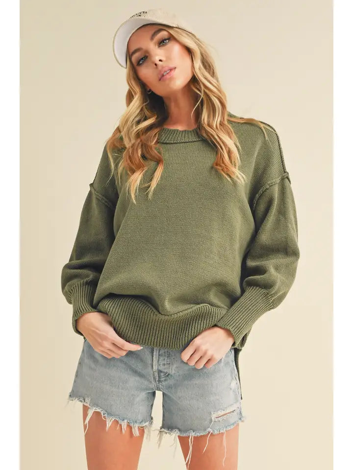 Selena Slouchy Knit Sweater