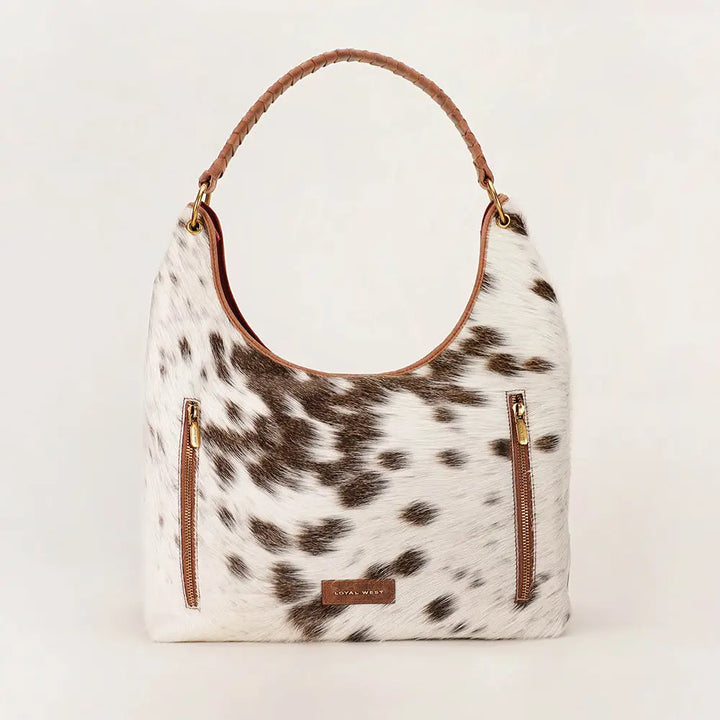 Katie Beth Cowhide Hobo Bag