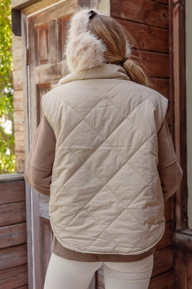 Junia Quilted Puffer Vest