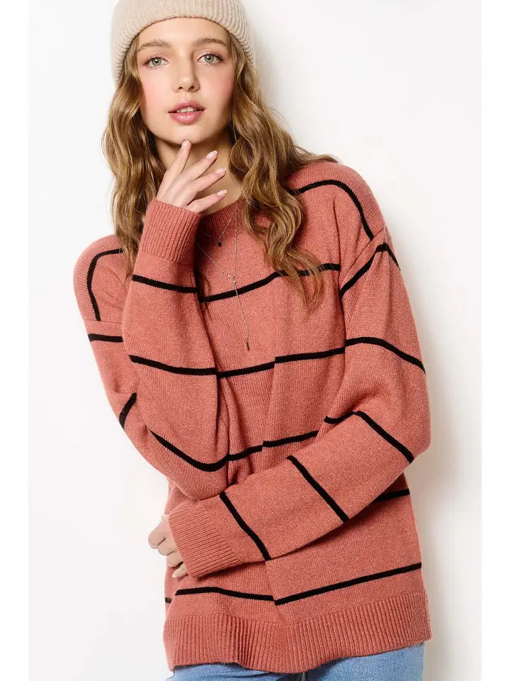 Delores Loose Fit Long Sleeve Sweater
