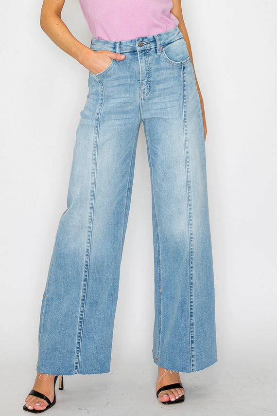 Larissa Transformer Wide Leg Jeans