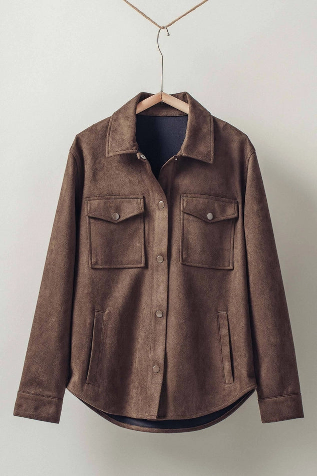 Sedona Faux Suede Shacket