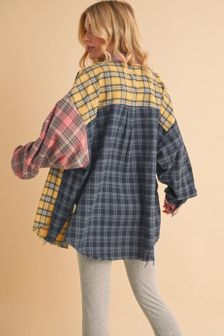 Neela Multi Color Plaid Flannel