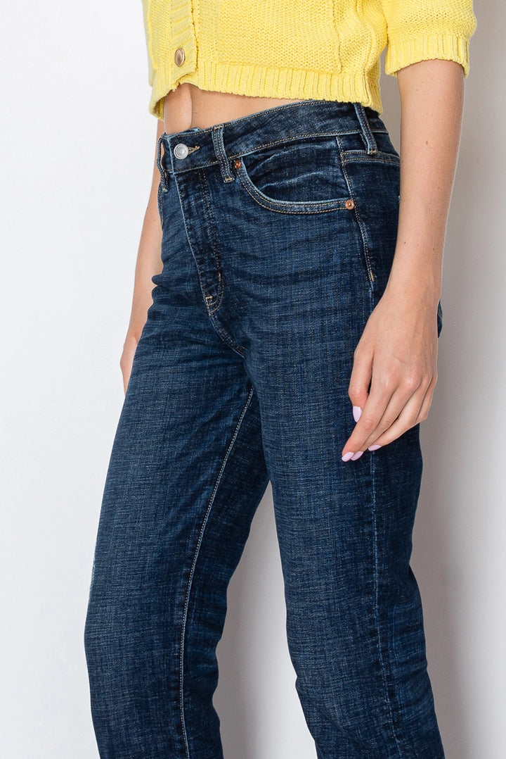 Althea Tummy Control Straight Cuff Jean