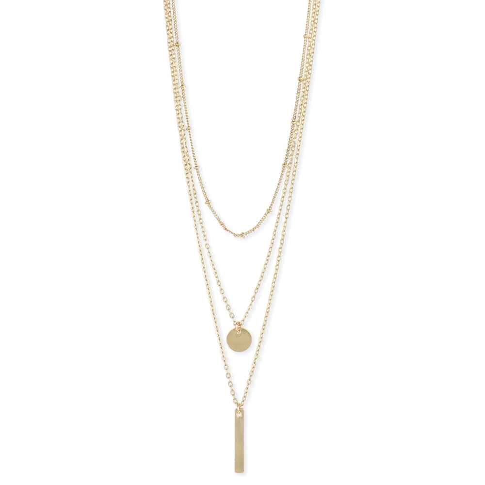 Honor Gold Charms Necklace