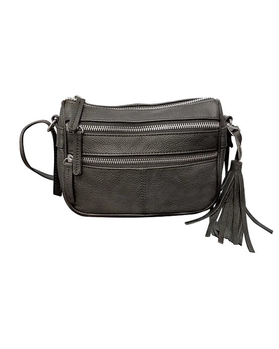 Catalina Cowhide Leather Crossbody Shoulder Bag