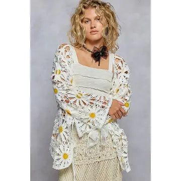 Daisy Mae Crochet Cardigan