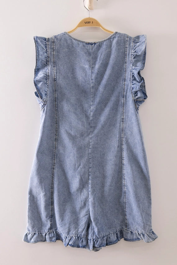 Tilly Denim Romper