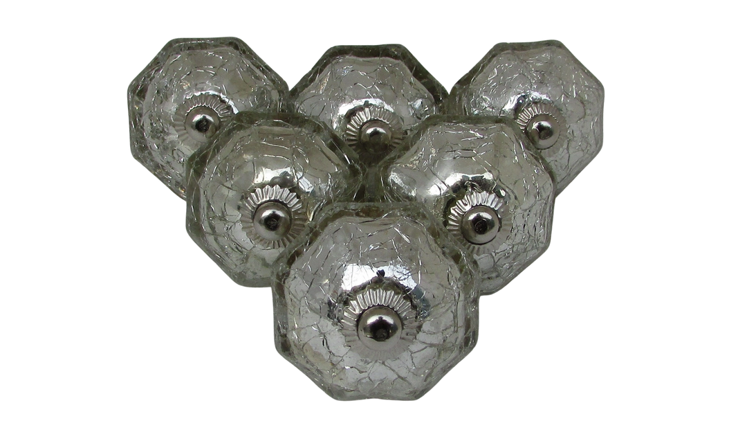 Kelly Glass Hexagon Knob