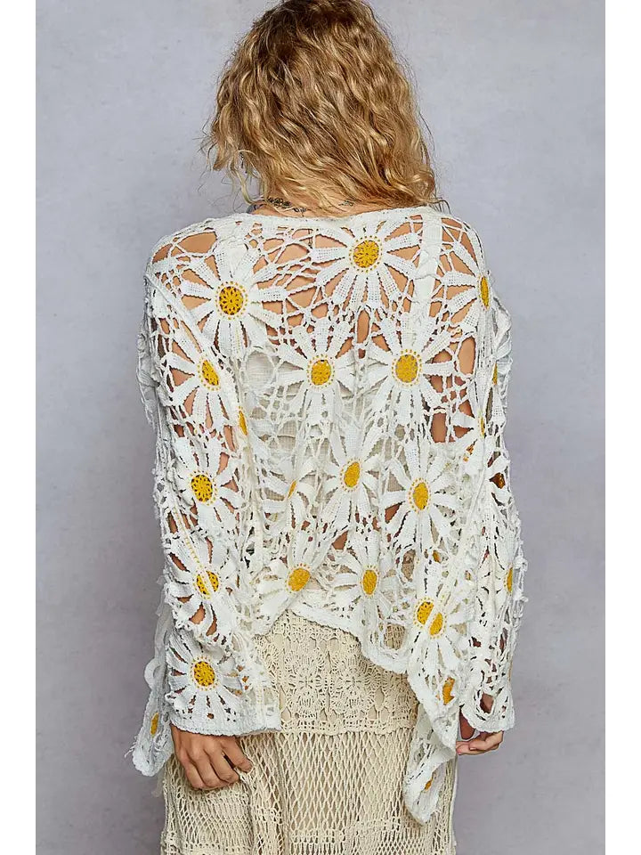 Daisy Mae Crochet Cardigan