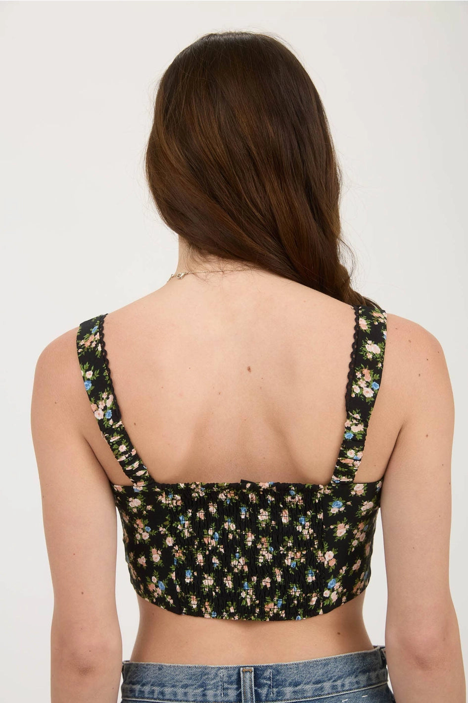 Lioren Floral Corset Top
