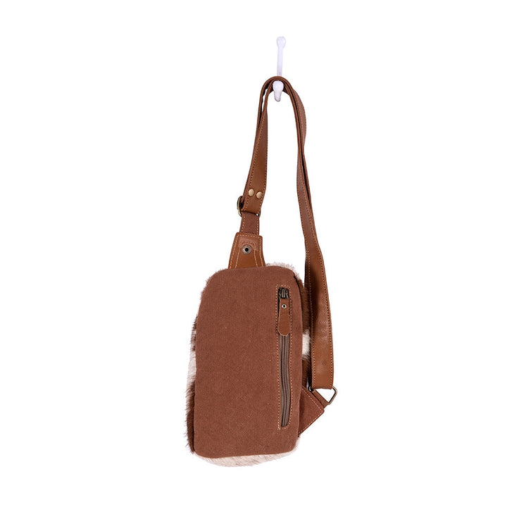 Jessi Lynn Cowhide Sling Bag