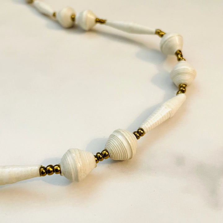 Paper Bead Necklaces - Kenya