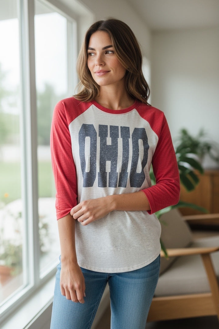 Harper Ohio Raglan Tee