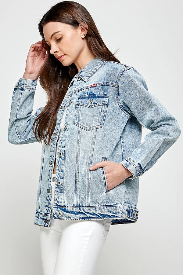 Leslie Relaxed Denim Jacket