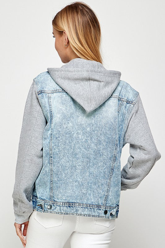 Telse Denim Hoodie Jacket