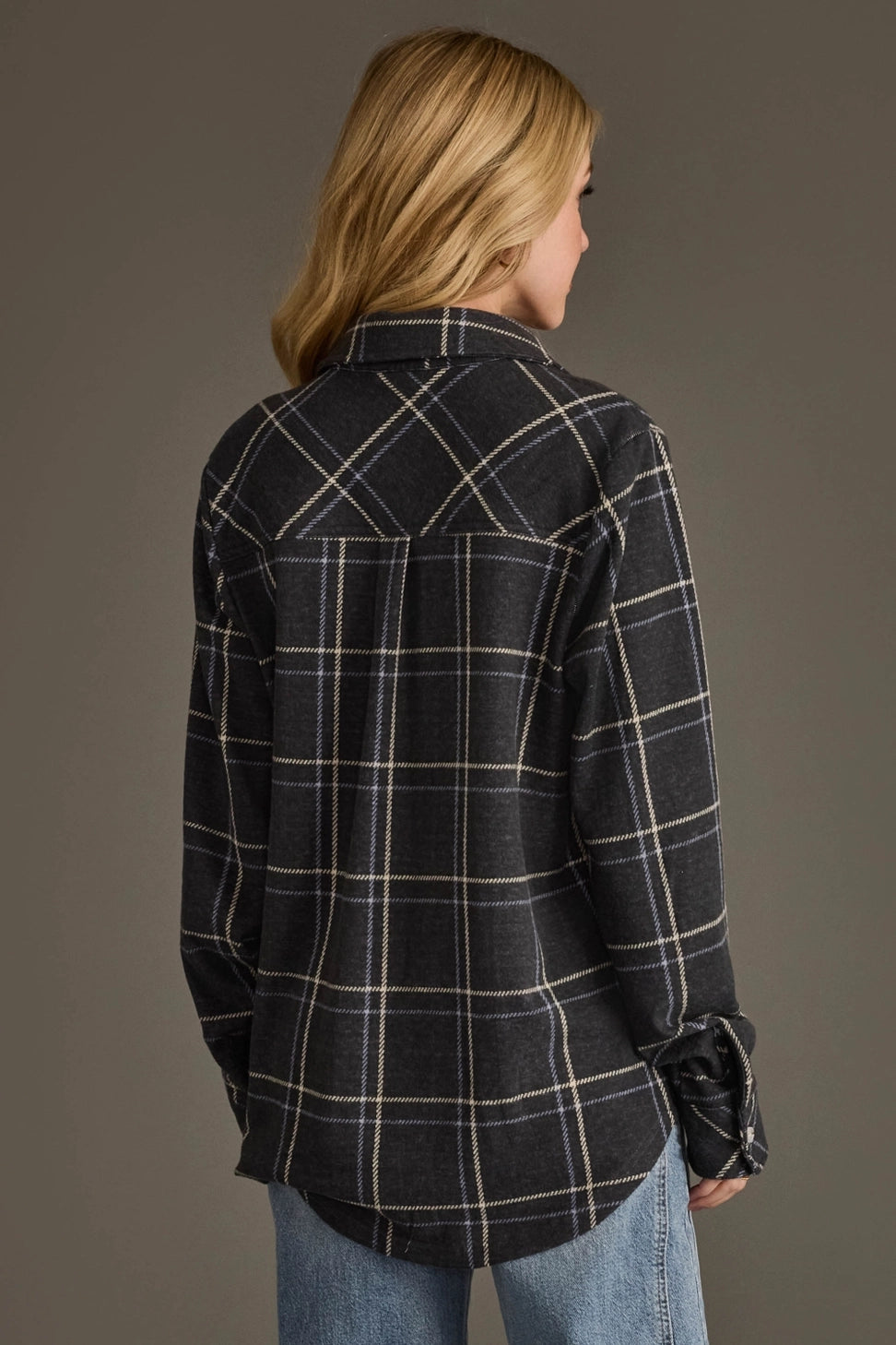Joelle Plaid Button Up