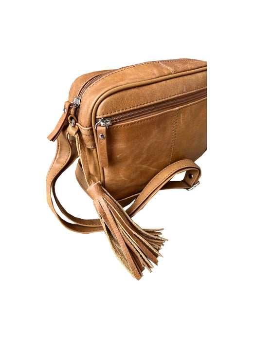 Colleen Cowhide Leather Crossbody